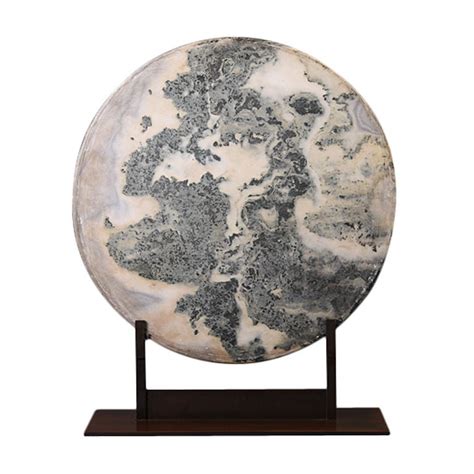A Chinese Dream Stone Plate At 1stdibs