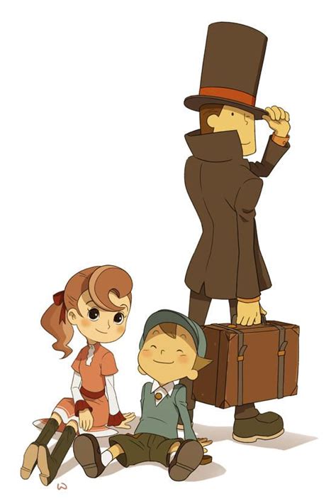 Pin By Buffbiscuit On Videogames Professor Layton Layton Professor