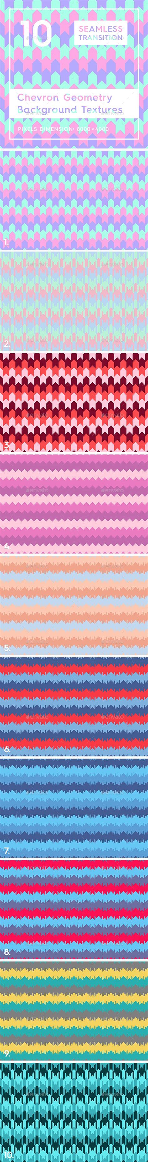 10 Chevron Geometry Backgrounds Background Patterns