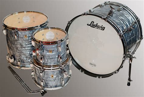 Ludwig Classic Maple Quick Pick Sky Blue Pearl Station Music