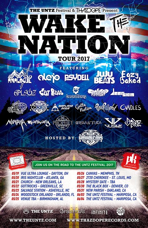 Thazdope Records Announces Wake The Nation Road To The Untz Festival