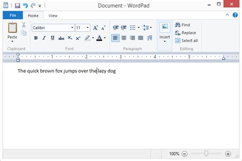 How To Select Or Highlight Text In Microsoft Wordpad