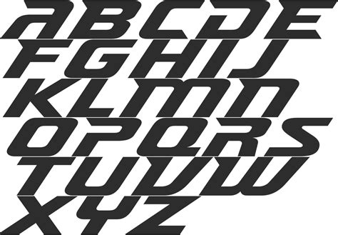 Myfonts Speed Emulation Typefaces