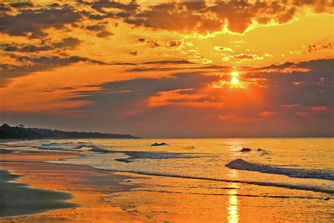 Sunrise Over The Ocean Photograph By Steven Llorca Fine Art America