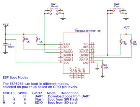 Esp8266 Bare Minimum Easyeda Open Source Hardware Lab