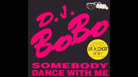 Dj Bobo Somebody Dance With Me Instrumental Cover Version Youtube