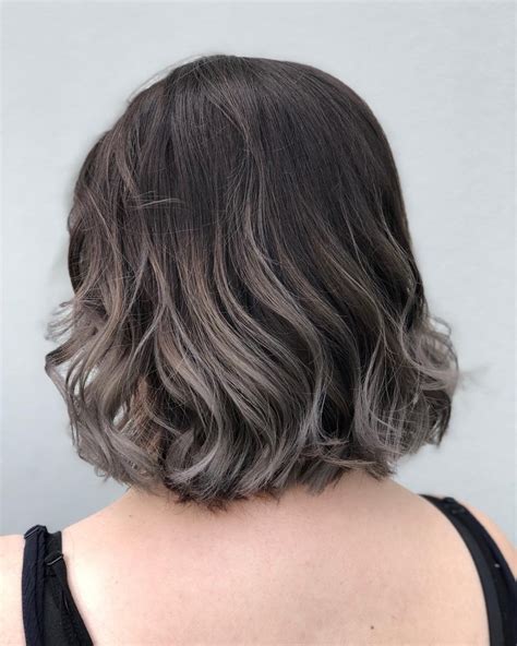Short Hair With Dark Ombre Best Hairstyle 2020