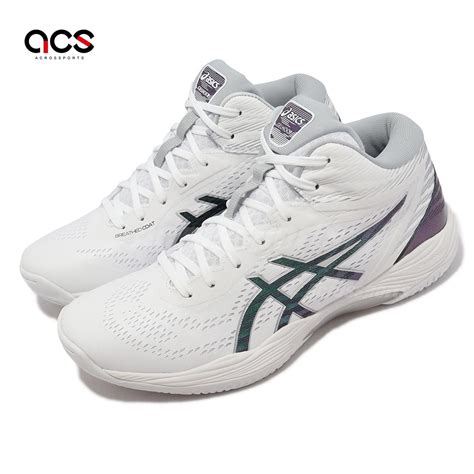 Asics 籃球鞋 Gelhoop V14 男鞋 白 綠 緩震 支撐 透氣 運動鞋 亞瑟士 1063a050103 籃球鞋 Yahoo