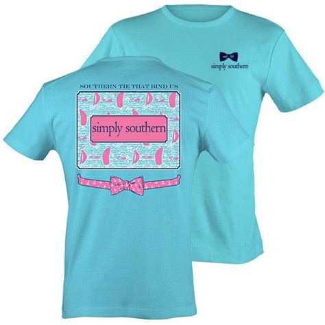 Simply Southern Tie That Binds Us Preppy Whale Sails T Shirt Simply