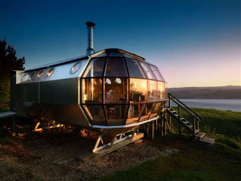This 125000 Airship Tiny Home Looks Like A Spaceship And Is Fully