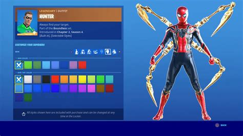 How To Make Spider Man Avengers Skin Now Free In Fortnite Unlock Super