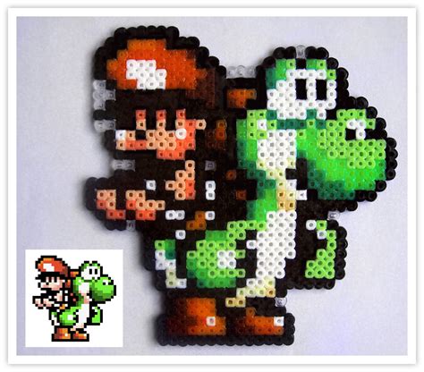 Pixel Art Shop Yoshi Y Baby Mario