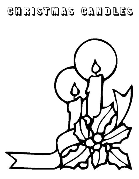 Play more free christmas coloring games. Christmas Candle Coloring Pages For Kids - Download ...