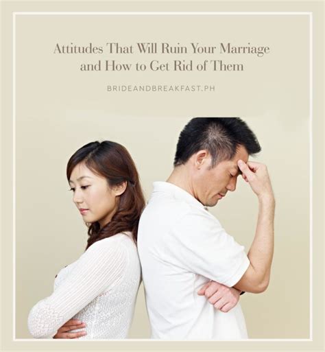 Attitudes That Ruin Marriage Philippines Wedding Blog