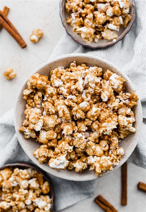 Cinnamon Roll Popcorn Food Popcorn Recipes Snacks