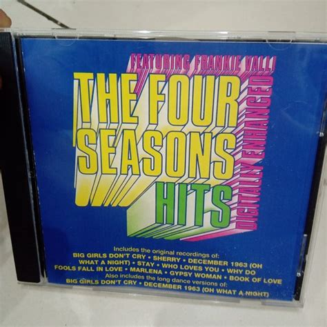 Jual Cd Musik The Four Seasons Hits Digitally Enchanced Featuring