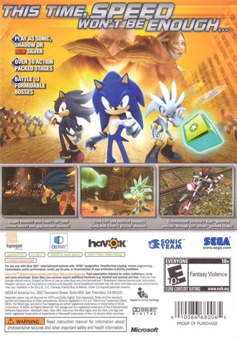 Sonic The Hedgehog Cover Or Packaging Material Mobygames