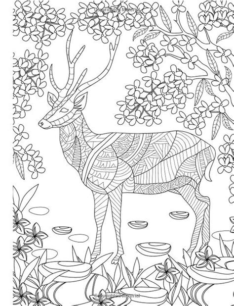Here is a collection of deer coloring sheets of different species of deer. Drawing by stella ray | Mandala coloring pages, Deer ...