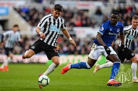 Newcastle United  Everton win in pictures
