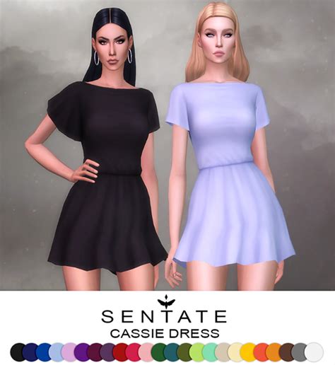 Sims 4 Casual Dress Cc To Download All Free Fandomspot Parkerspot