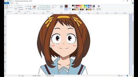 How To Draw Ochaco Uraraka As Haruhi Suzumiya How To Draw Anime Ms