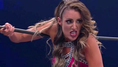 Aew Star Britt Baker At Nxt Takeover Xxv Briefly Shown On Camera