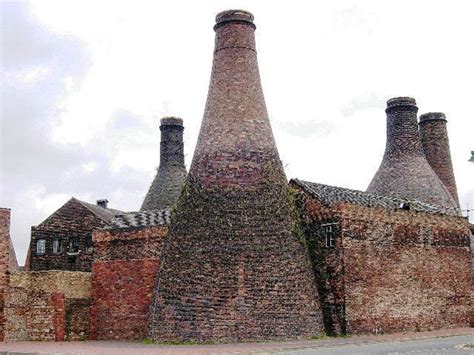 Old Pottery Kilns At Stoke On Trent Arquitectura Exterior Cerámica