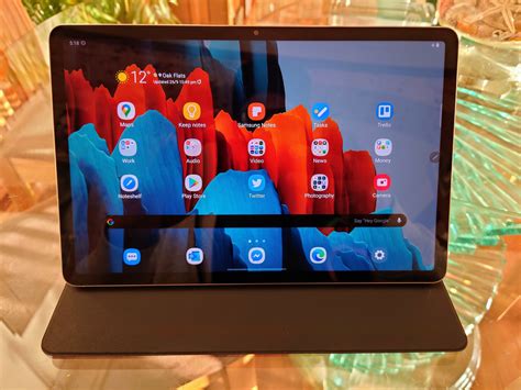 εικονικός Περάσαμε Βιβλιογραφία Samsung Galaxy Tab S7 Android 11 μορφή