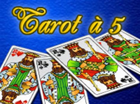 Tarot games are card games played with tarot decks, that is, decks with numbered permanent trumps parallel to the suit cards. Play cards online "French tarot 5 players game", play ...