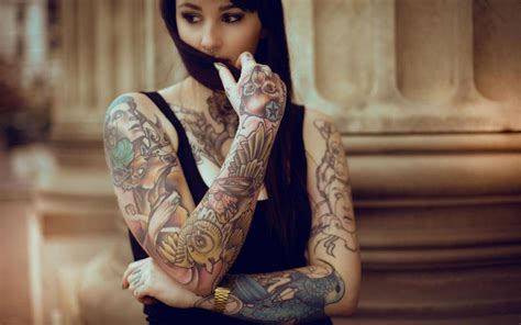 Best Of Tattooed Girl Wallpaper Full HD Pictures