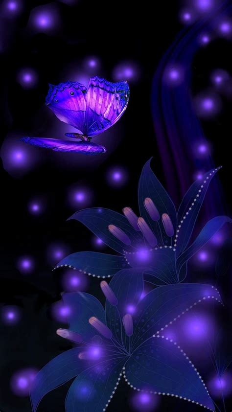 Night Butterfly Wallpapers Wallpaper Cave