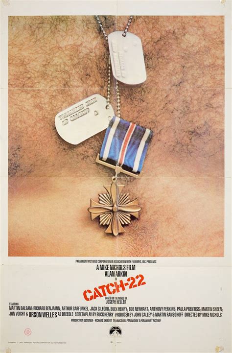 Catch 22 1970 U S One Sheet Poster Posteritati Movie Poster Gallery New York Mike Nichols