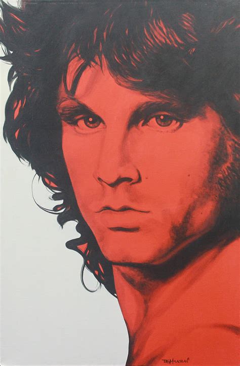Jim Morrison Painting By Bruce Mclachlan Pixels