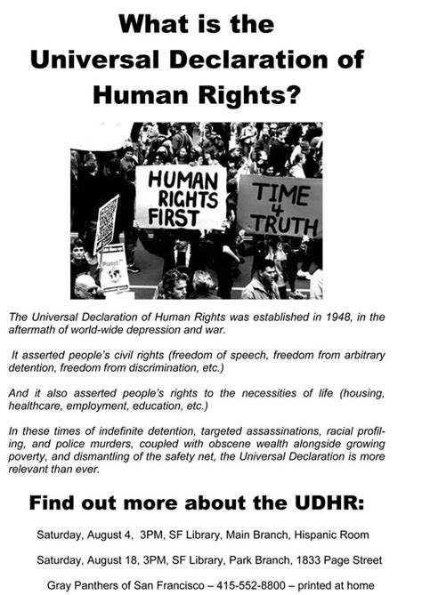 What Is The Universal Declaration Of Human Rights Indybay
