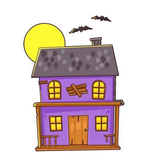 Cartoon Haunted House Pictures