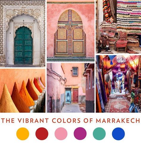 Color Palette Inspiration Marrakech Morocco — Studio Chavelli