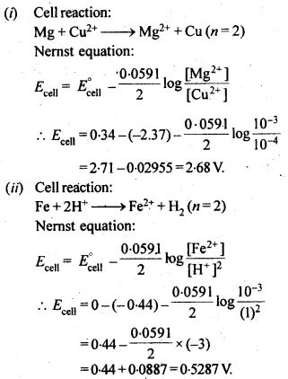 Ncert Solutions For Class Chemistry Chapter Electrochemistry Https