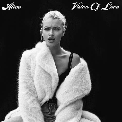 Alice Chater Vision Of Love Digital Single 2017