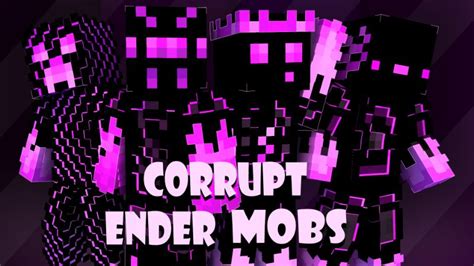 Corrupt Ender Mobs By Pixelationz Studios Minecraft Skin Pack
