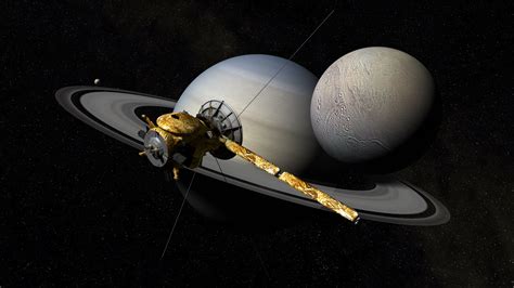 Hd Wallpaper Cassini Huygens Automatic Spacecraft Saturn Space Star