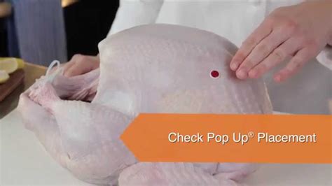 Roasting A Turkey With The Pop Up Timer Youtube