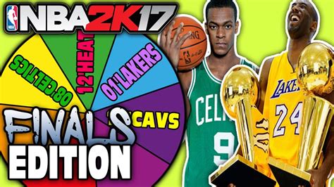 Finals Spin The Wheel Nba 2k17 Squad Builder Youtube