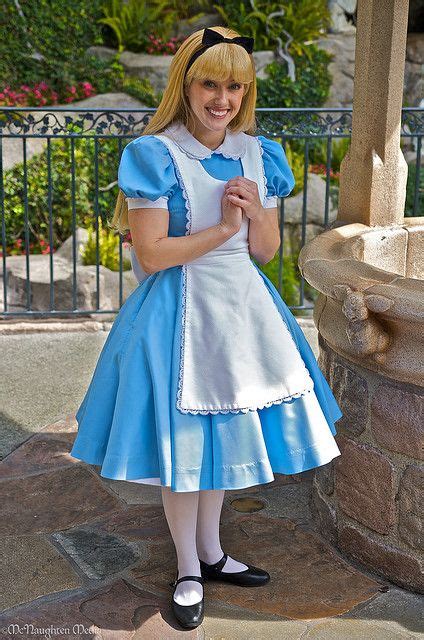 Alice In Wonderland Disneyland Explored Alice Costume Alice In