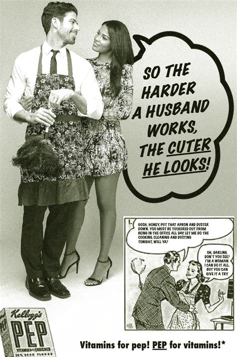 six sexist vintage ads get a feminist makeover for women s history month glamour