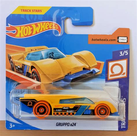 Hot Wheels Gruppo X24 Yellow Track Stars 3 5 49 250 Ghf80 Short Card Ebay