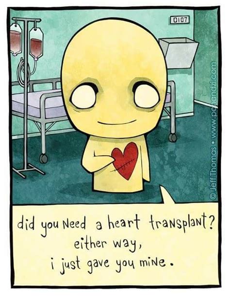 Did You Need A Heart Transplant Either Way I Just Gave You Mine Emo Love Cartoon Cartoons