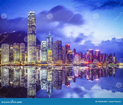 Hong Kong China City Skyline Stock Photo Image Of Destination