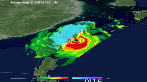 Typhoon Megi Hits Taiwan Nasa Earth Science Disasters Program