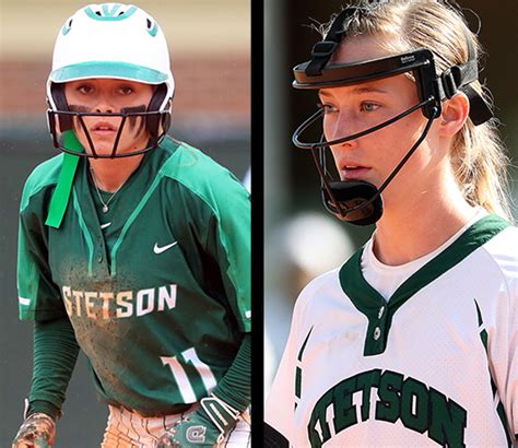 Riley Russell Chloe Temples Named To The Asun All Academic Team Stetson Today