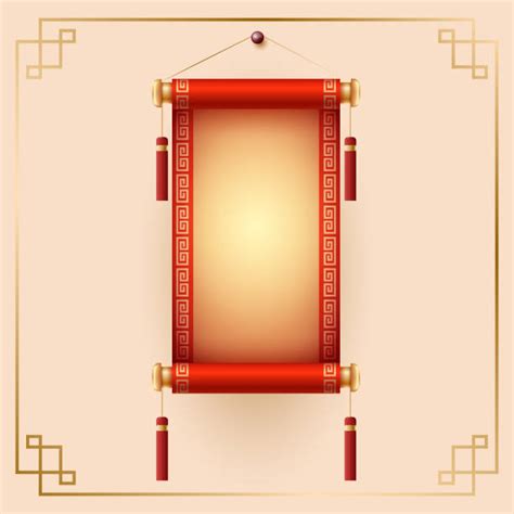Best Chinese Scroll Illustrations Royalty Free Vector Graphics And Clip